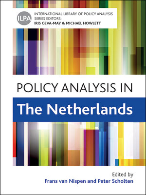 cover image of Policy Analysis in the Netherlands